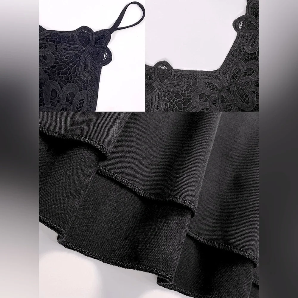 Crochet Lace Maxi Dress - Picture 5 of 6